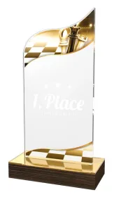 Akrylátová trofej WPLA562 | Šachy Výška cm: 19,5