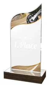 Akrylátová trofej WPLA577 | Cyklistika Výška cm: 22,5