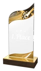 Akrylátová trofej WPLA578 | Cyklistika Výška cm: 22,5