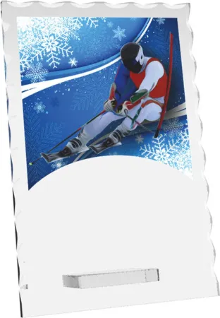 Skleněná trofej CRS4244M18 Výška cm: 15