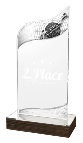 Akrylátová trofej WPLA599 | Střelba Výška cm: 21