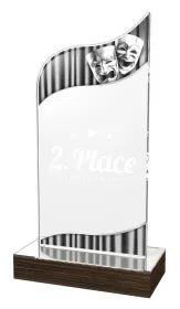 Akrylátová trofej WPLA627 | Divadlo Výška cm: 19,5