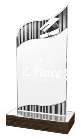 Akrylátová trofej WPLA631 | Studium Výška cm: 21
