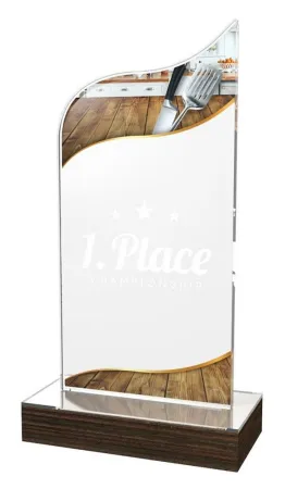 Akrylátová trofej WPLA633 | Kuchyně Výška cm: 19,5