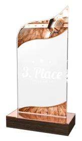 Akrylátová trofej WPLA636 | Kuchyně Výška cm: 19,5