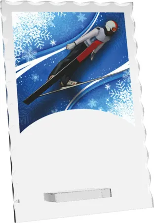 Skleněná trofej CRS4244M25 Výška cm: 15