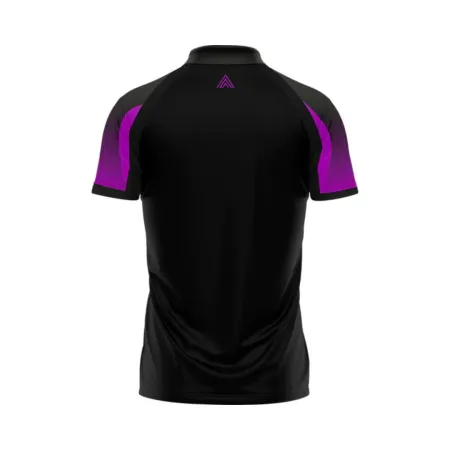 Arraz Košile Flare - Black & Purple - 3XL