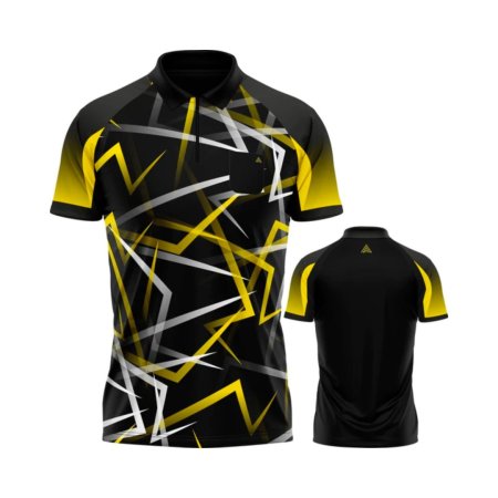 Arraz Košile Flare - Black & Yellow - 3XL