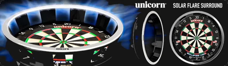 Unicorn Solar Flare Ultimate Surround - osvětlení sisalového terče