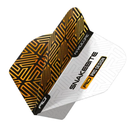 Red Dragon Letky Peter Wright Snakebite Hardcore Premium - White & Bronze RF6873