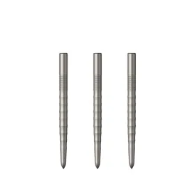 Mission Kovové hroty Ripple - Silver - 32 mm