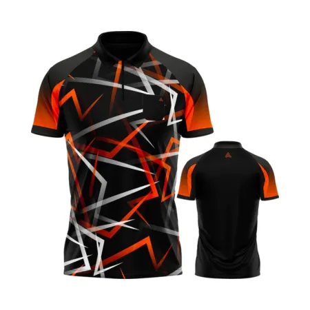 Arraz Košile Flare - Black & Orange - S