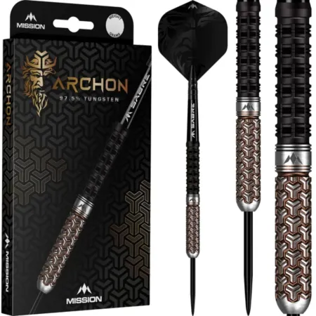 Mission Šipky Steel Archon - Black & Bronze - 22g