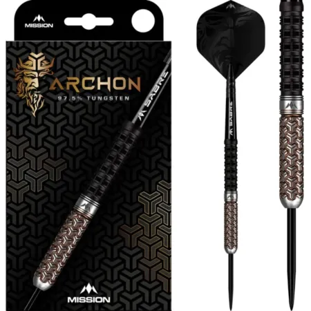 Mission Šipky Steel Archon - Black & Bronze - 22g