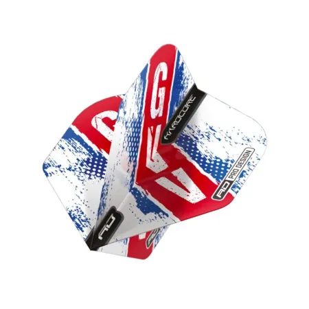 Red Dragon Letky Gian van Veen Hardcore - Red & White & Blue RF6875