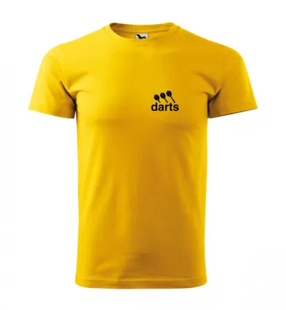 Malfini Triko s potiskem - Darts - yellow - M