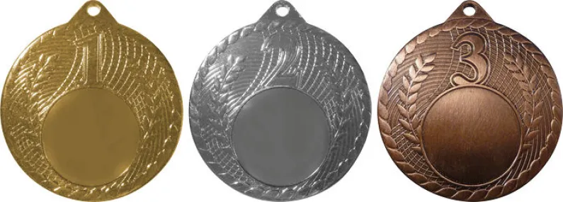 Medaile VMD105 Barva: stříbro, Stuha: ST6