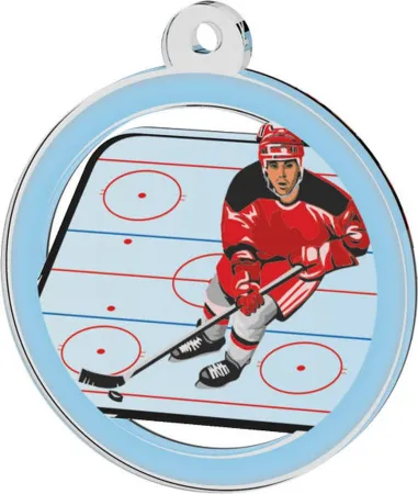 Akrylátová medaile MDA0020M47 | Hokej Stuha: ST6, MD průměr: 7