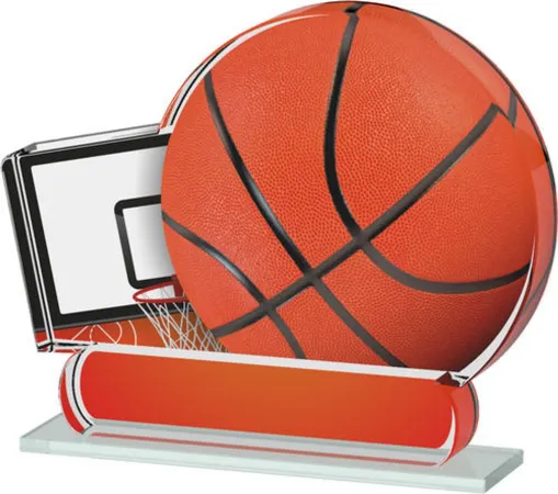 Akrylátová trofej ACTS0200M3 | Basketball Výška cm: 10.5, Šířka cm: 12.5