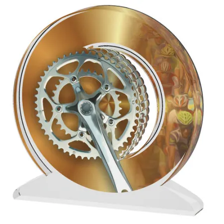 Akrylátová trofej ACTW0200M01 | Cyklistika Výška cm: 15