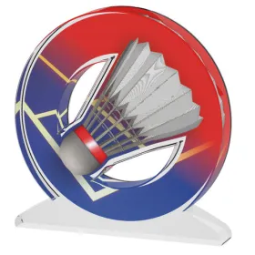Akrylátová trofej ACTW0200M02 | Badminton Výška cm: 12