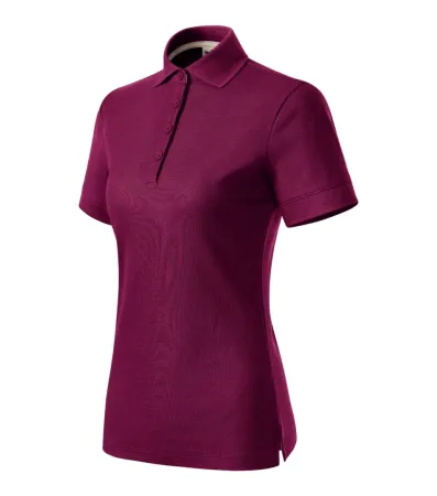 Polokošile dámská Prime (GOTS) 235 - XL - fuchsiová