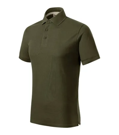 Polokošile pánská Prime (GOTS) 234 - 2XL - military