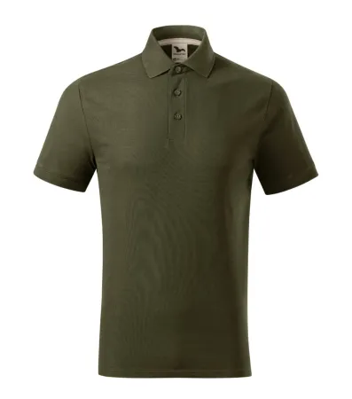 Polokošile pánská Prime (GOTS) 234 - 2XL - military