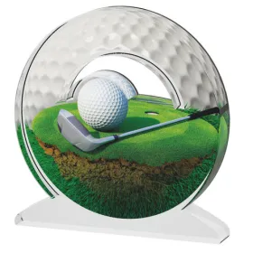 Akrylátová trofej ACTW0200M06 | Golf Výška cm: 15