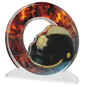 Akrylátová trofej ACTW0200M08 | Hasiči Výška cm: 15