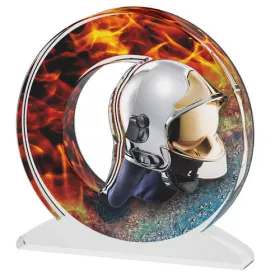 Akrylátová trofej ACTW0200M09 | Hasiči Výška cm: 15