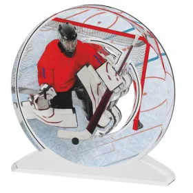 Akrylátová trofej ACTW0200M10 | Hokej Výška cm: 13,5