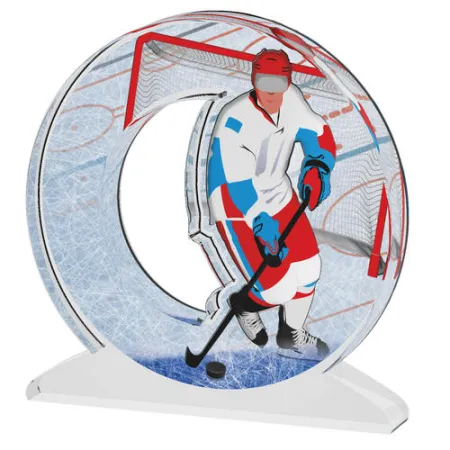 Akrylátová trofej ACTW0200M11 | Hokej Výška cm: 12