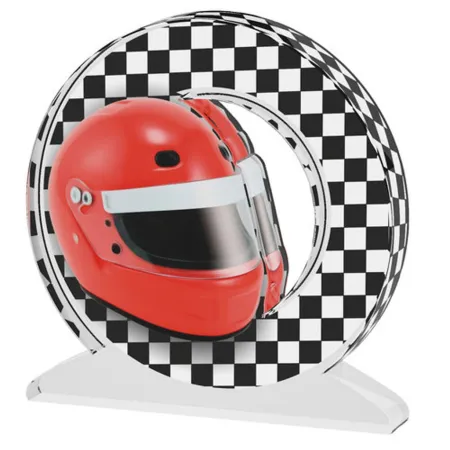 Akrylátová trofej ACTW0200M15 | Motorsport Výška cm: 13,5