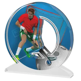 Akrylátová trofej ACTW0200M23 | Florbal Výška cm: 12