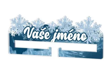 Akrylátový držák na medaile MDAHOLDM02 | Lyžování