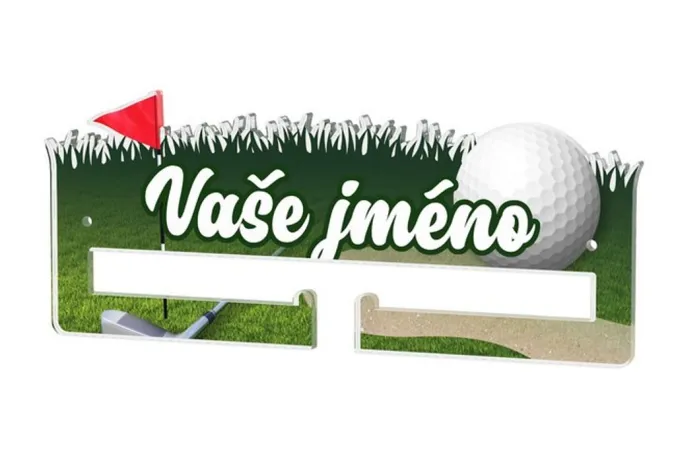 Akrylátový držák na medaile MDAHOLDM03 | Golf