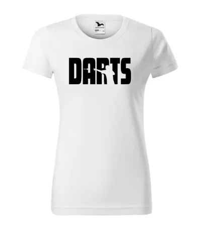 Tričko dámské s potiskem SILUETA - white L