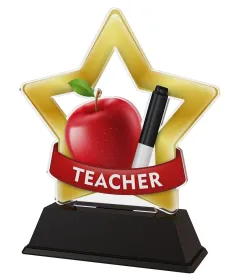 Akrylátová trofej STAR001M99 | Studium Výška cm: 9,5