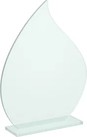 Skleněná trofej CR20244 Výška cm: 18