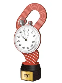 Dřevěná trofej ACTCW005 | Atletika ACTCW005B