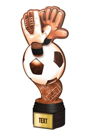Dřevěná trofej ACTCWR030 | Fotbal ACTCWR030B