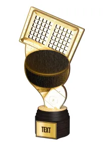 Dřevěná trofej ACTCWR049 | Hokej ACTCWR049C