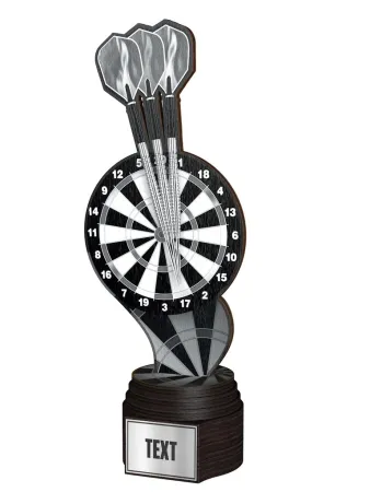 Dřevěná trofej ACTCWR077 | Šipky ACTCWR077C