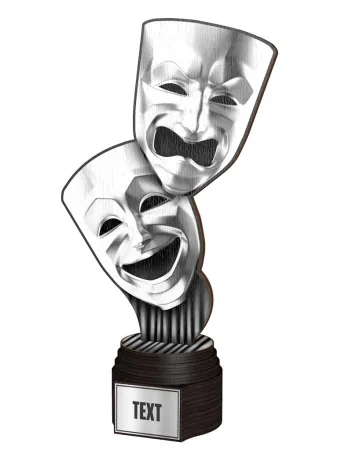 Dřevěná trofej ACTCWR116 | Divadlo ACTCWR116D