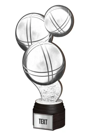 Dřevěná trofej ACTCWR122 | Petanque ACTCWR122C