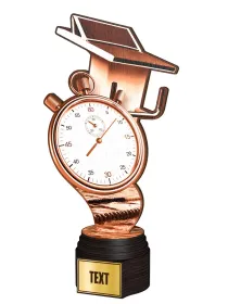 Dřevěná trofej ACTCWR129 | Plavání ACTCWR129E