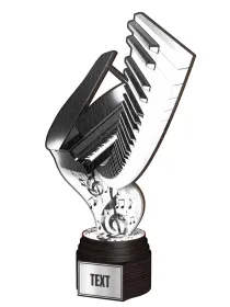 Dřevěná trofej ACTCWR158 | Hudba ACTCWR158E