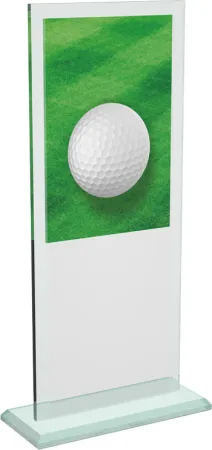Skleněná trofej CRT20001M6 | Golf Výška cm: 23