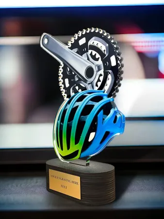 Akrylátová trofej TL2023226 | Cyklistika TL2023226C